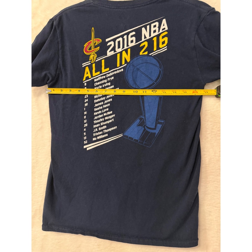 Majestic Cleveland Cavaliers‎ 2016 NBA Champions Shirt Navy Small LeBron James